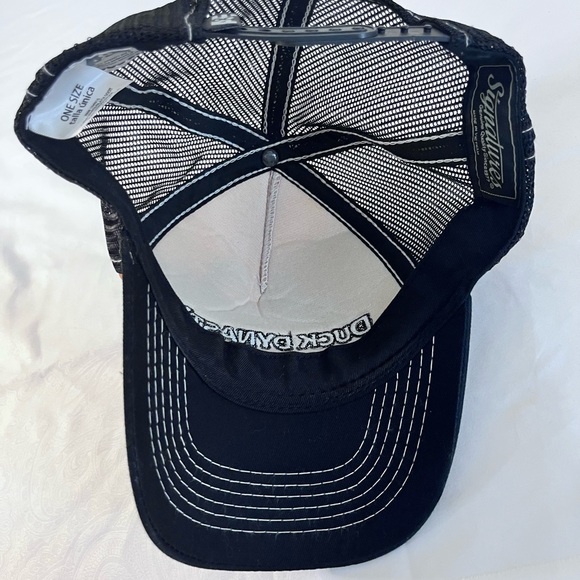 Duck Dynasty Men's Black and Brown Hat Trucker Strapback Cap - Picture 3 of 4